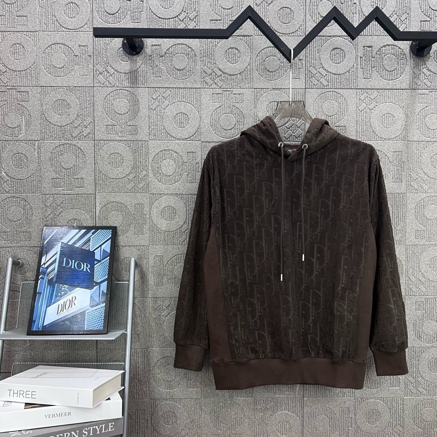 Dior CD 디올 클래식 자가드 로고 후드티 의류