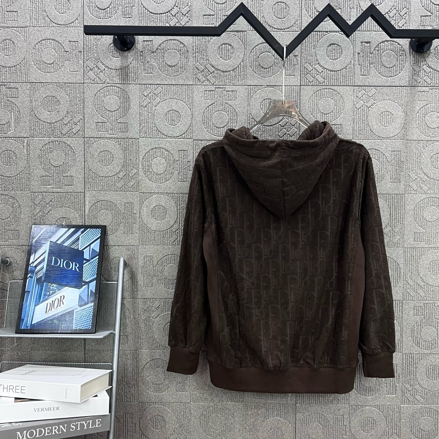 Dior CD 디올 클래식 자가드 로고 후드티 의류