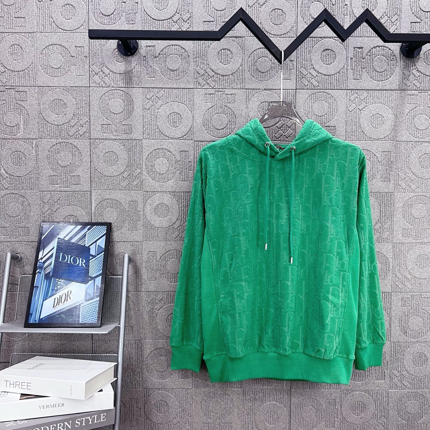 Dior CD 디올 클래식 자가드 로고 후드티 의류