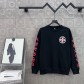 Chrome Hearts CH 크롬하츠 로고 & 십자가 프린팅 맨투맨 티셔츠 의류