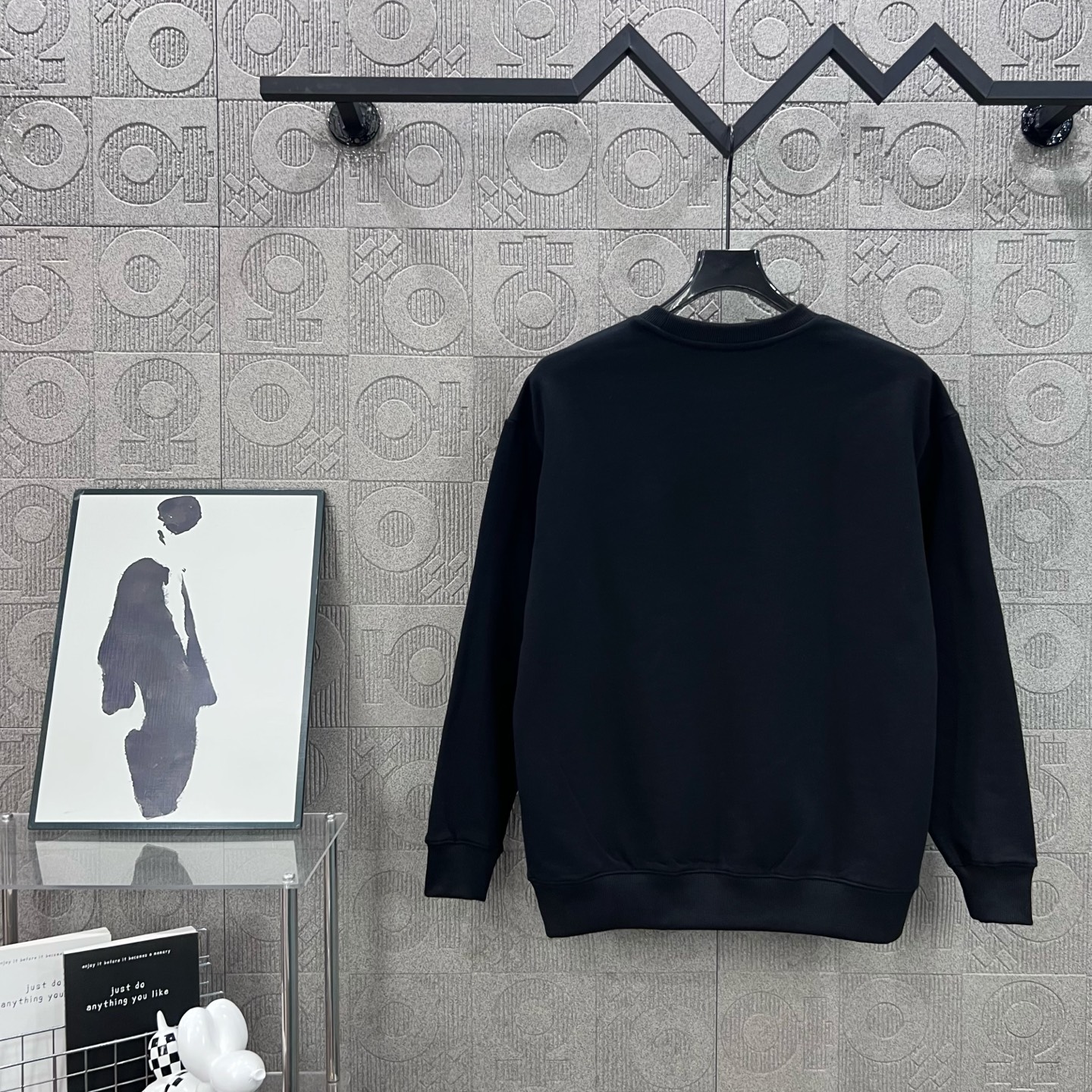 Balenciaga 발렌시아가 클래식 실리콘 로고 맨투맨 티셔츠 의류