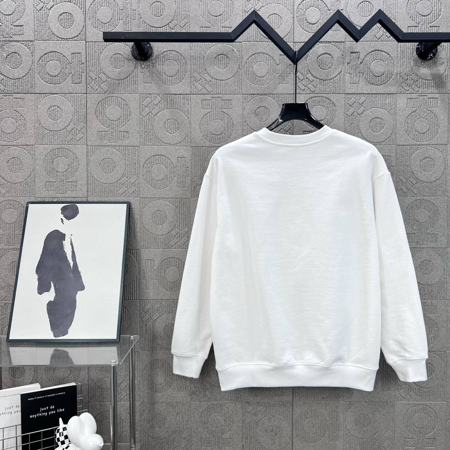 Balenciaga 발렌시아가 클래식 실리콘 로고 맨투맨 티셔츠 의류