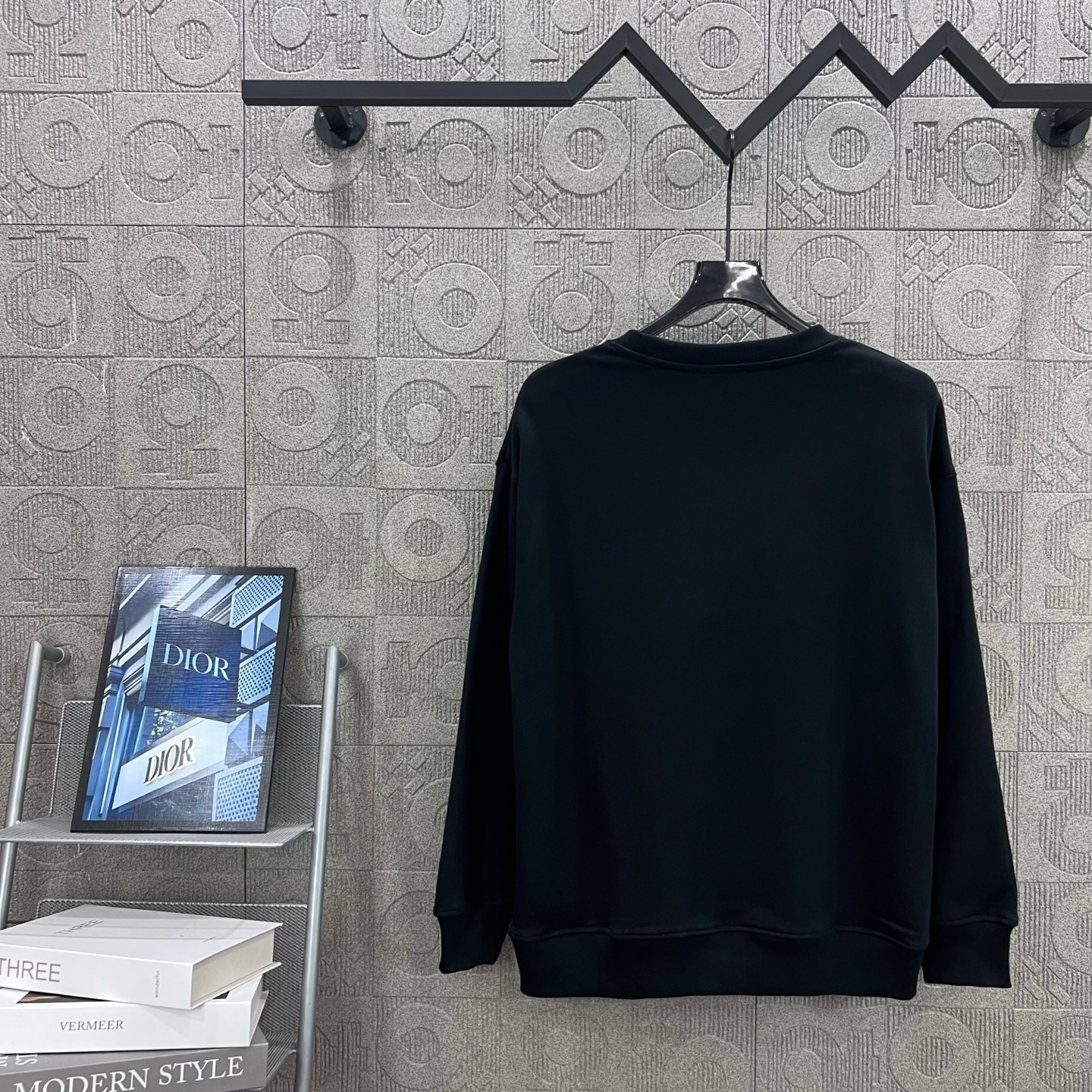 DIOR CD 디올 네온 컬러 로고 자수 맨투맨 티셔츠 의류