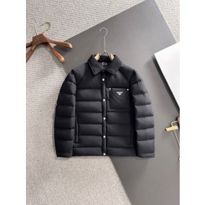 PRADA 프라다 카라 패딩 점퍼 의류