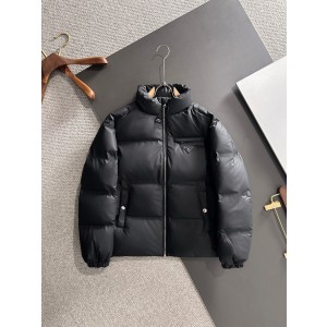 PRADA 프라다 포켓 코팅 다운 패딩 점퍼 자켓 의류