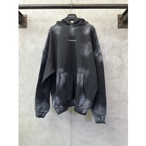 Balenciaga 발렌시아가 로고 자수 후드티 의류