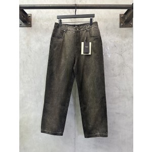 FENDI 펜디 스트레이트 핏 사이드 포켓 데님 팬츠 바지 의류