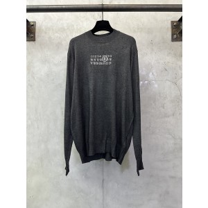 Maison Margiela 메종 마르지엘라 디스트로이드 자카드 니트 스웨터 의류