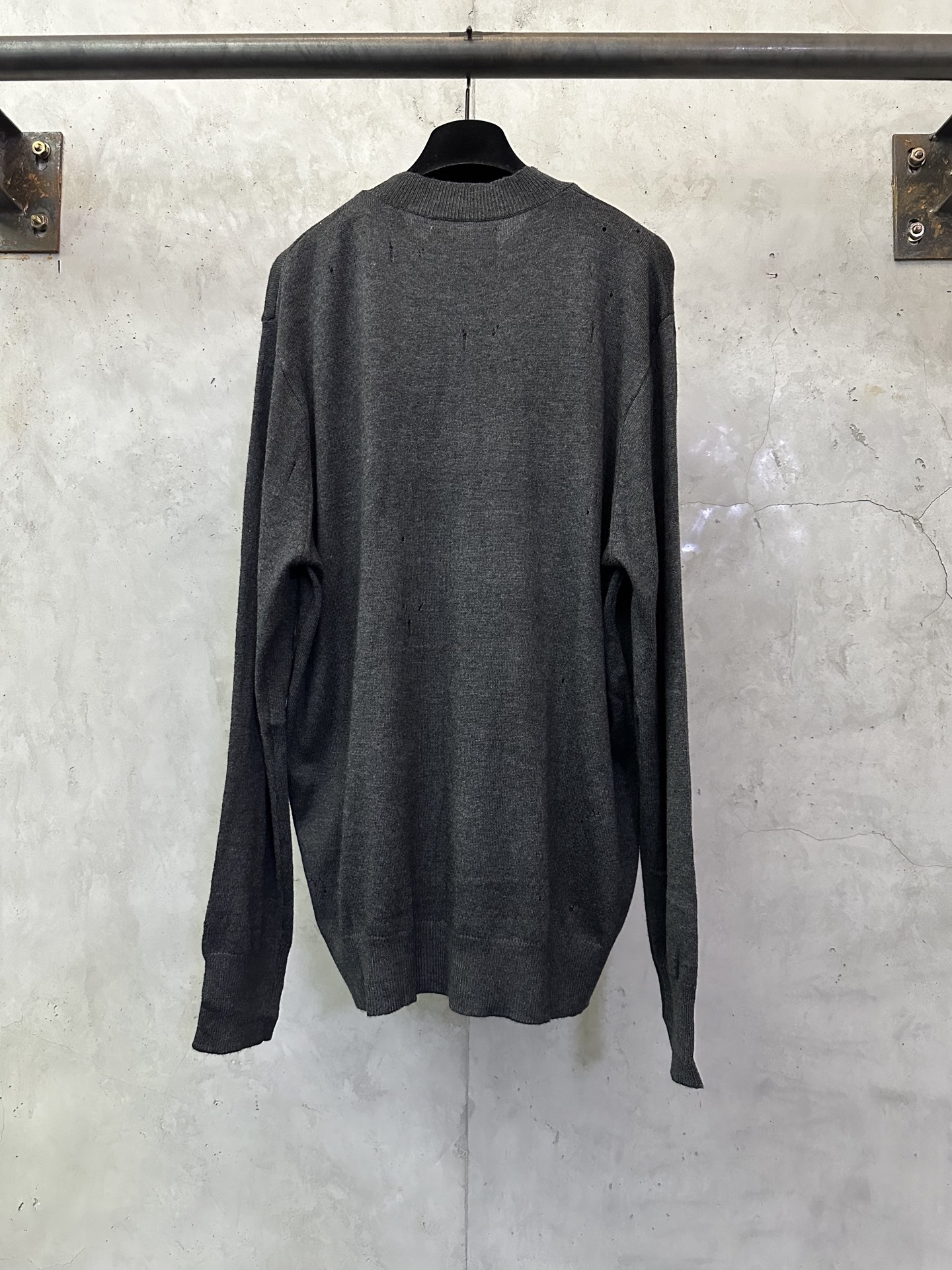 Maison Margiela 메종 마르지엘라 디스트로이드 자카드 니트 스웨터 의류