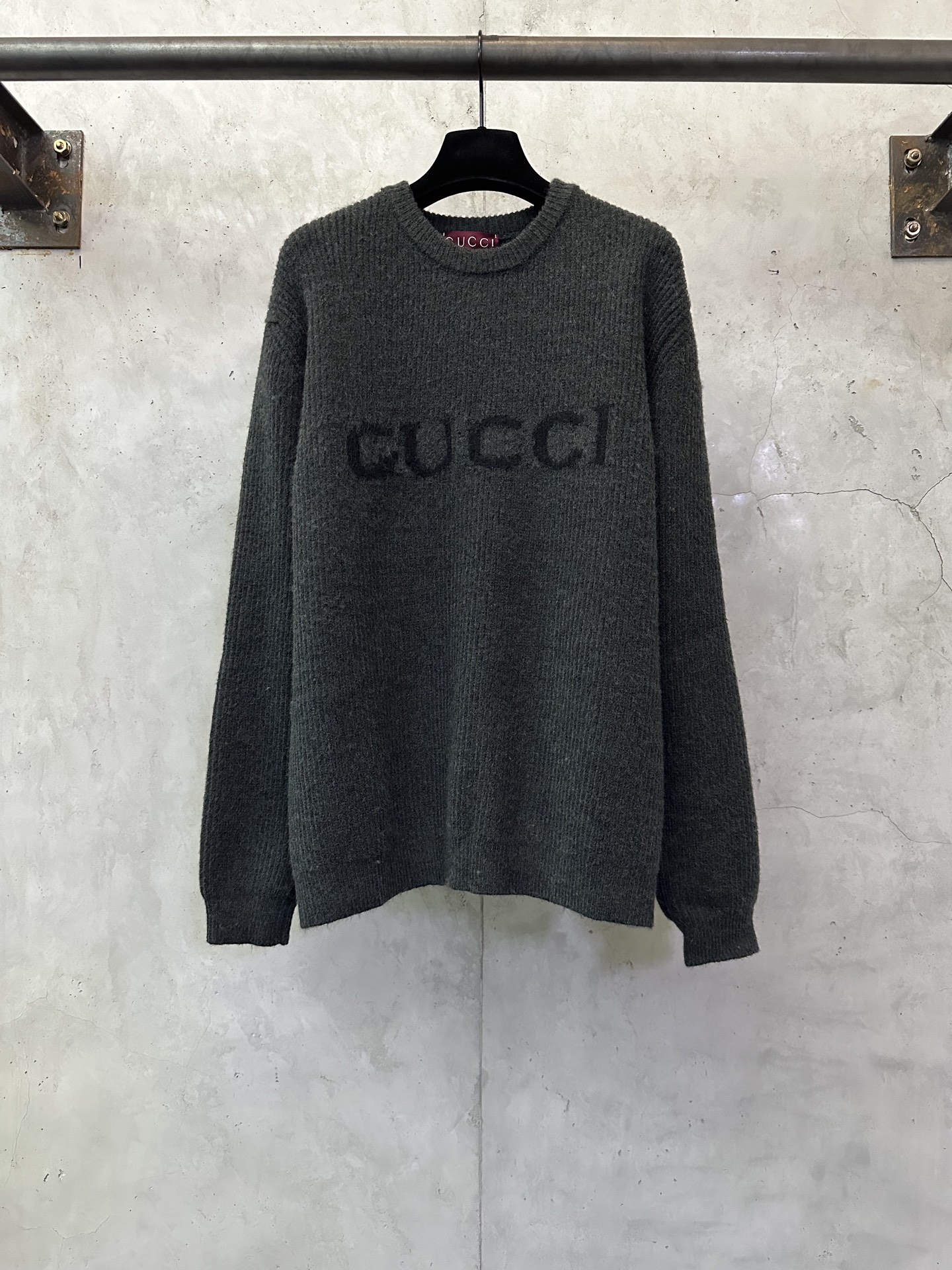 Gucci 구찌 캐시미어 인타르시아 로고 니트 의류