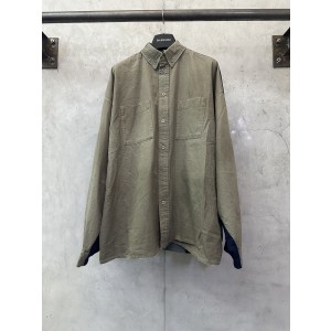 Balenciaga 발렌시아가 PP 동일 디자인 3색 패널 공용 작업용 재킷 자켓 의류