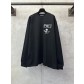 Chrome Hearts Foti CH 크롬하츠 시스템 블랙 컬러 패턴 라운드넥 롱슬리브 긴팔 티셔츠 의류