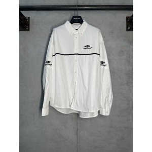 Balenciaga 발렌시아가 3M 자수 배색 스트라이프 셔츠 의류