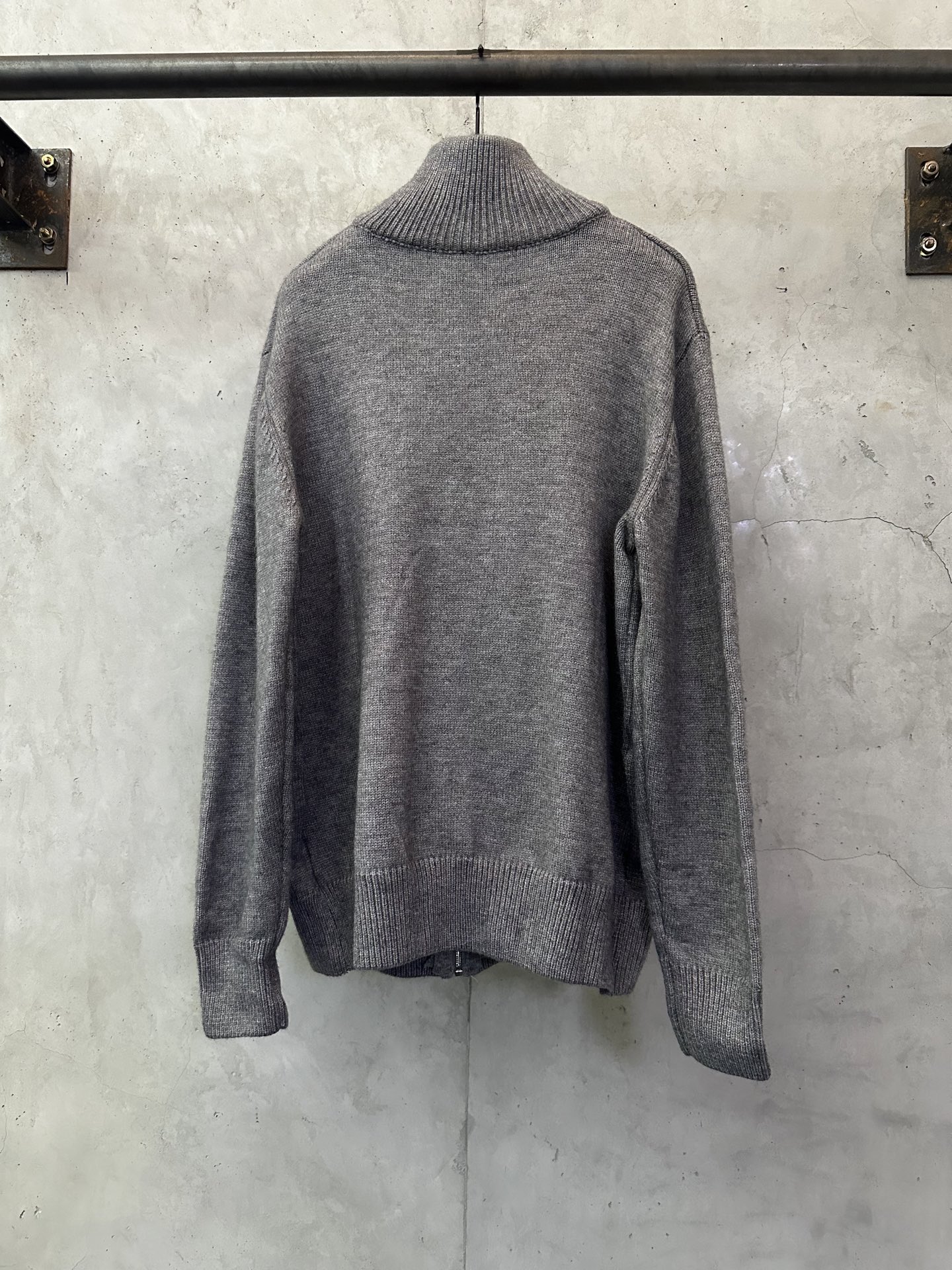 PRADA 프라다 울 자수 집업 가디건 자켓 재킷 의류