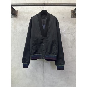 LOUIS VUITTON LV 루이비통 양모 가디건 허리 스트링 자켓 재킷 의류