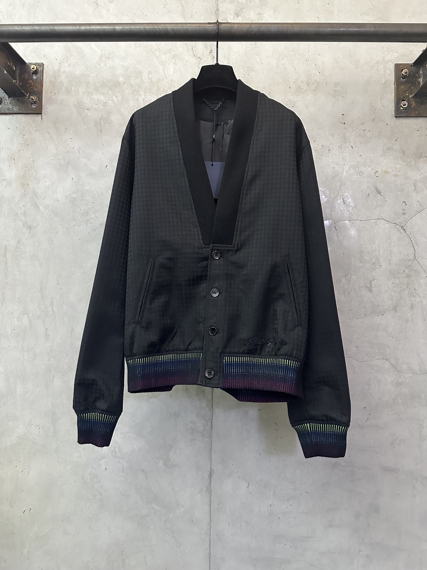 LOUIS VUITTON LV 루이비통 양모 가디건 허리 스트링 자켓 재킷 의류