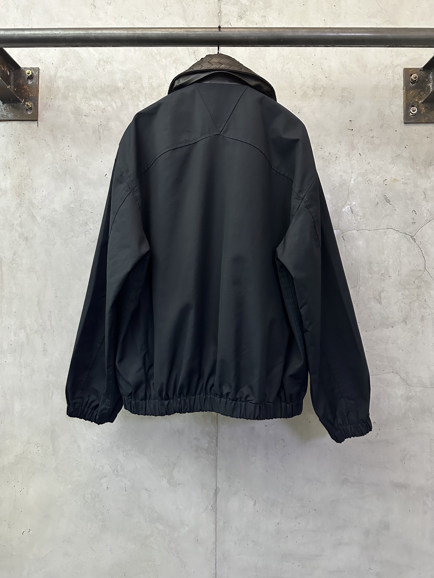 Bottega Veneta BV 보테가 베네타 인트레치아토 양가죽 카라 코튼 집업 자켓 재킷 의류