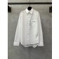 DIOR CD 디올 라벨 코튼 포플린 포켓 셔츠 의류