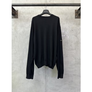 Balenciaga 발렌시아가 캐시미어 크루넥 니트 스웨터 의류