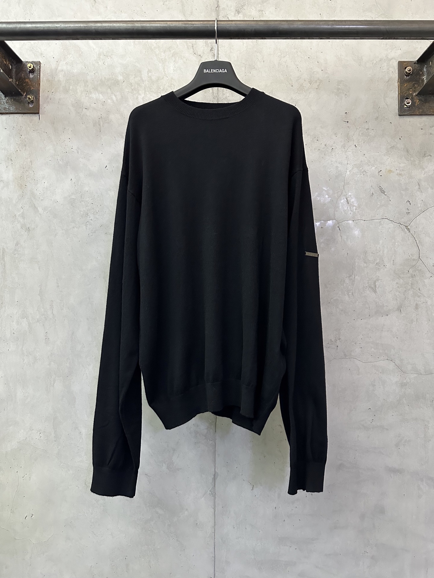 Balenciaga 발렌시아가 캐시미어 크루넥 니트 스웨터 의류