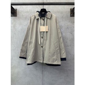 miumiu 미우미우 자수 로고 양면 자켓 코트 의류