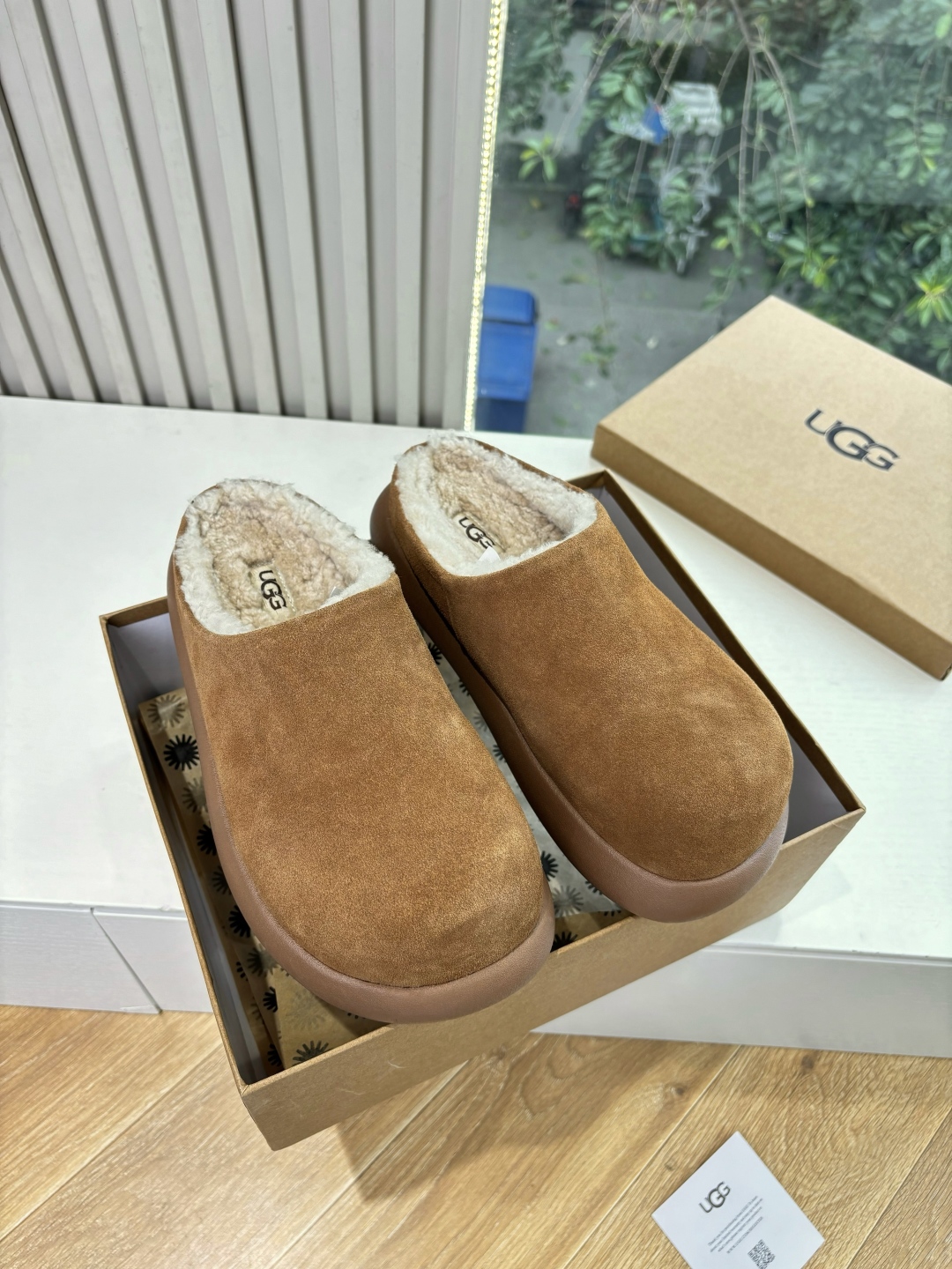 UGG 어그 커플 양털 슬리퍼 신발