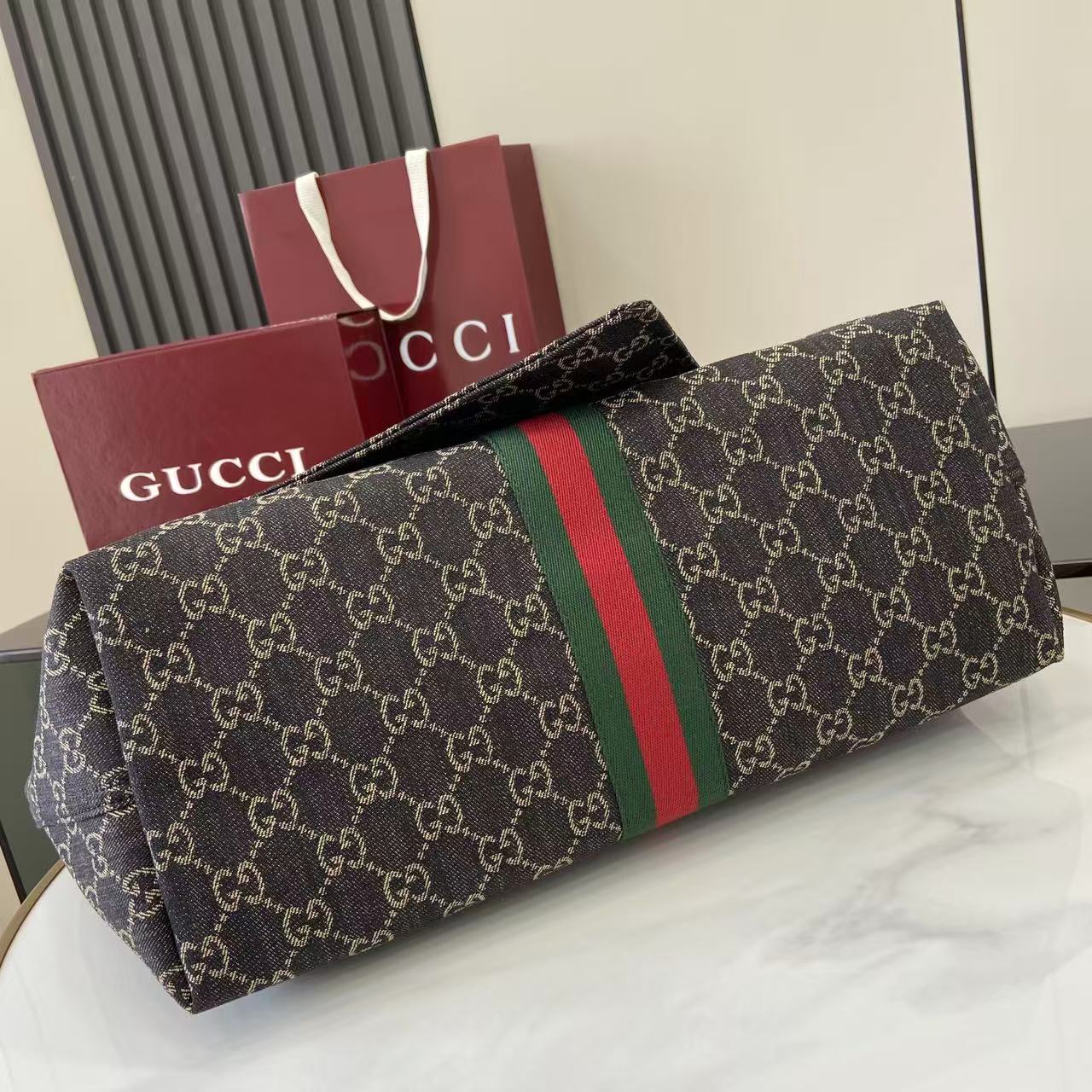 GUCCI Giglio 구찌 대형 라지 토트백 가방