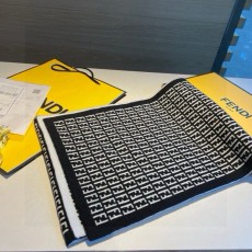 Fendi 펜디 양면 니트 스카프 머플러 목도리