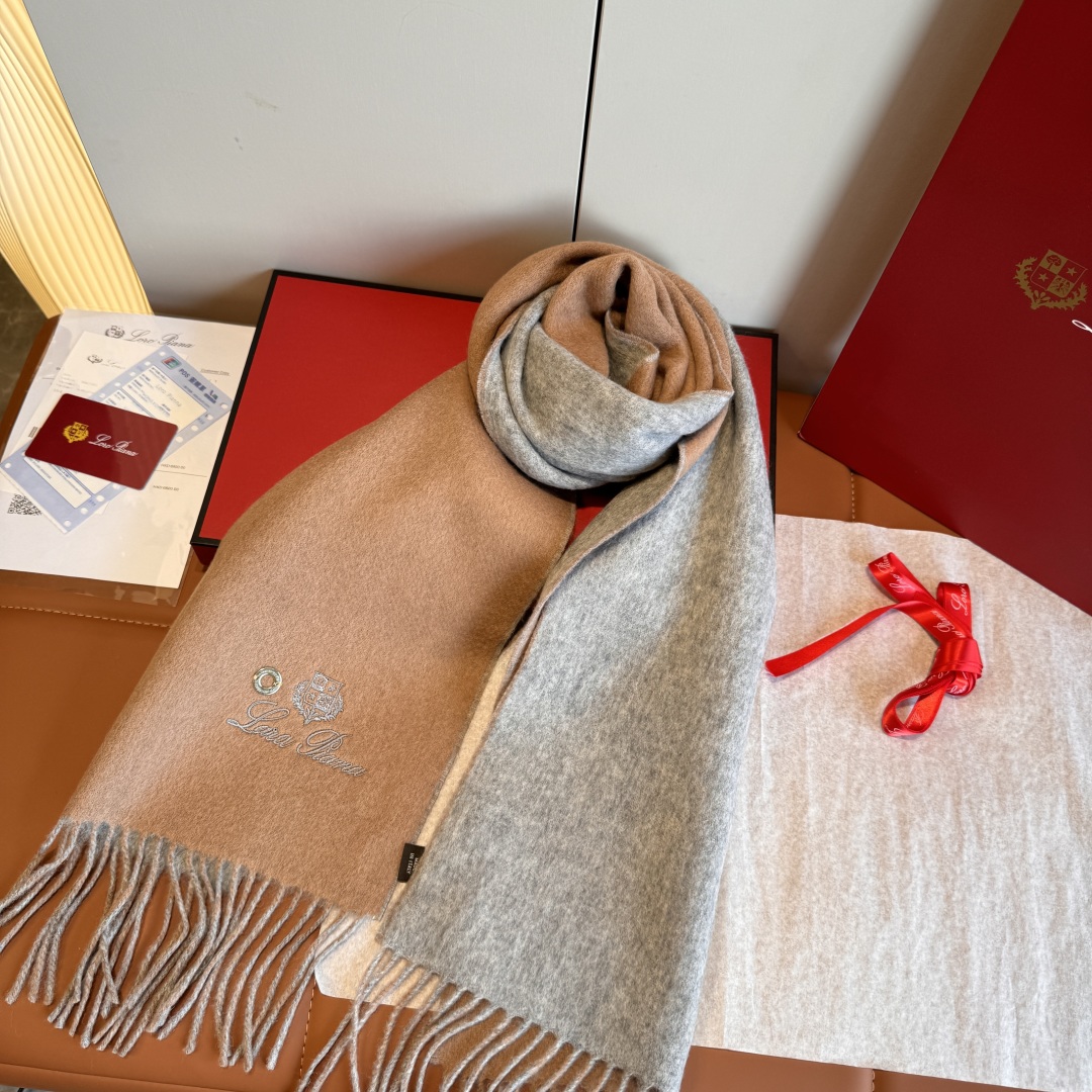 Loro Piana LP 로로피아나 프리미엄 캐시미어 스카프/숄 머플러 목도리