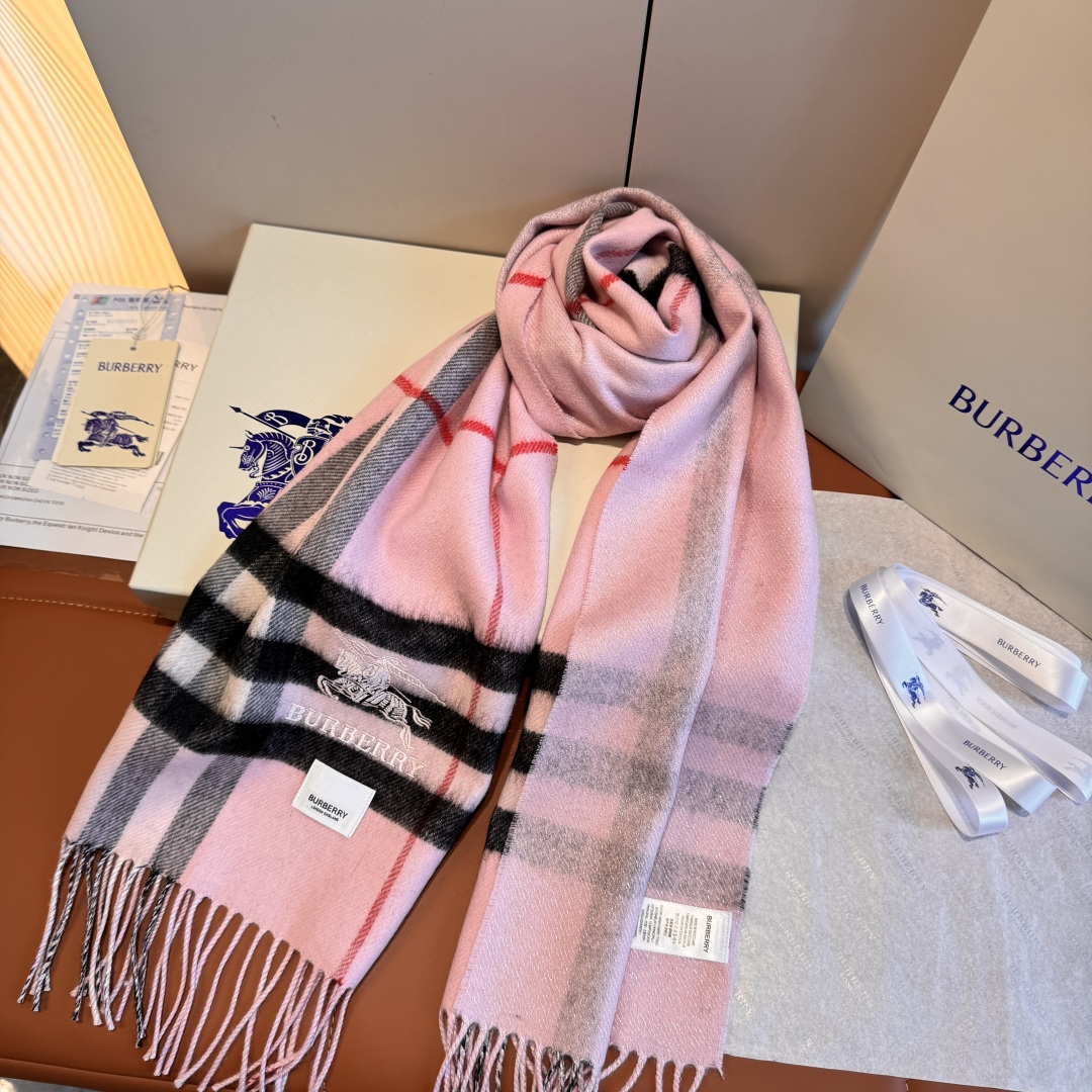 Burberry 버버리 클래식 체크 캐시미어 머플러 목도리