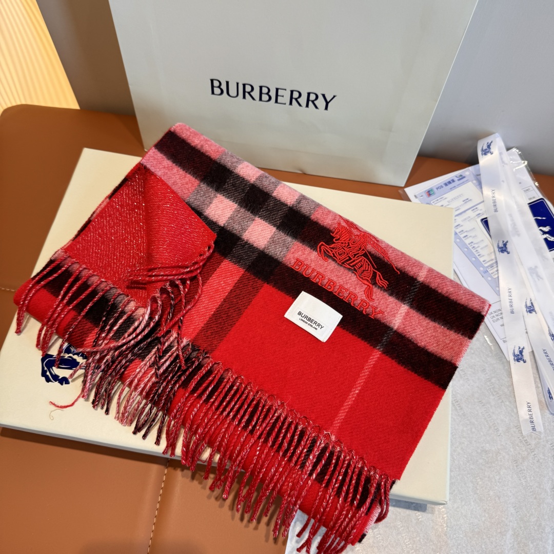 Burberry 버버리 클래식 체크 캐시미어 머플러 목도리