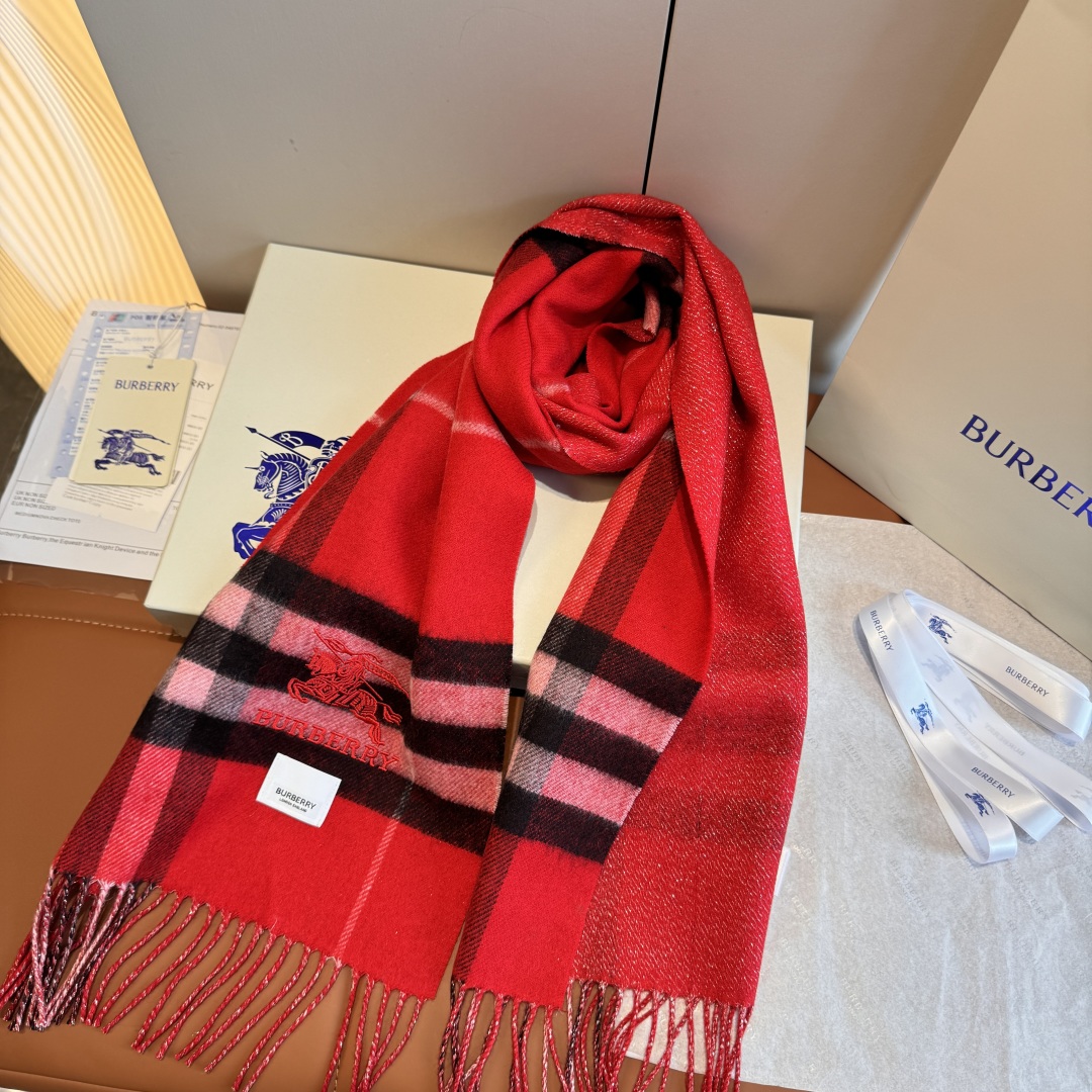 Burberry 버버리 클래식 체크 캐시미어 머플러 목도리