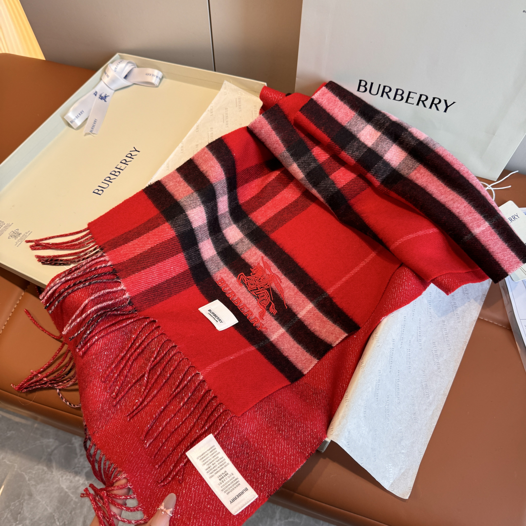 Burberry 버버리 클래식 체크 캐시미어 머플러 목도리