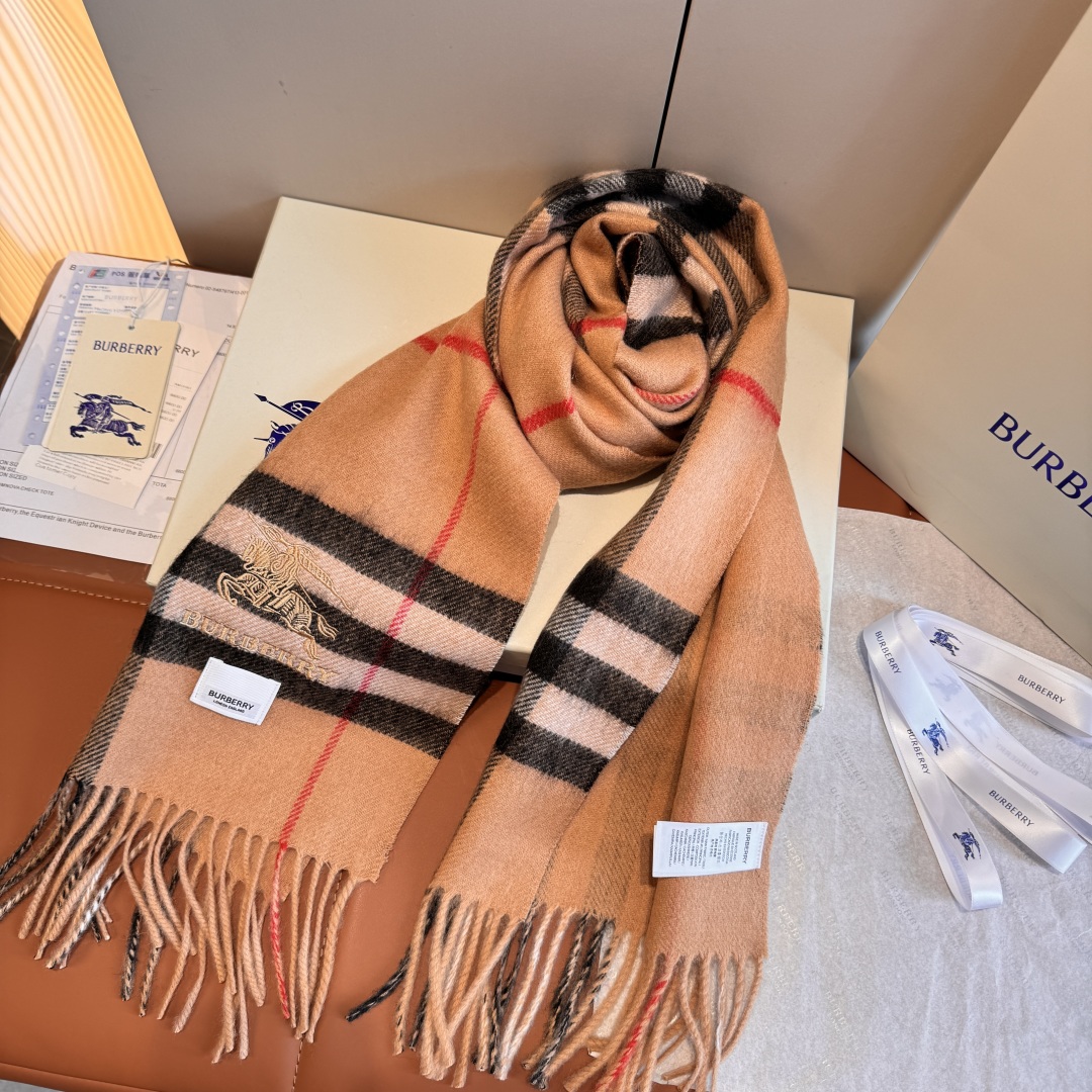 Burberry 버버리 클래식 체크 캐시미어 머플러 목도리