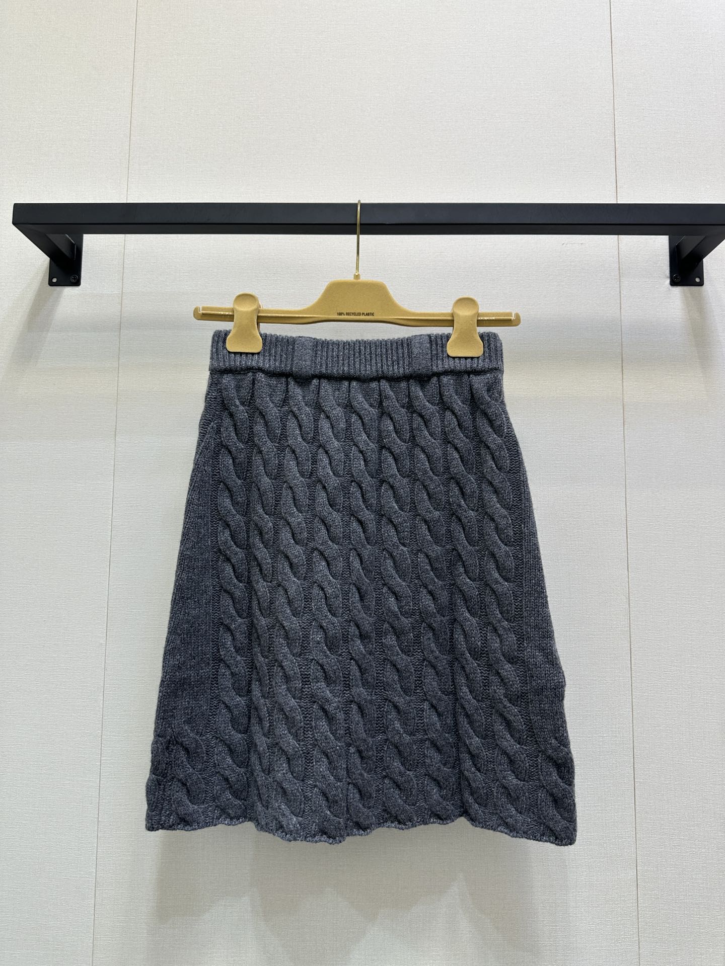 miumiu 미우미우 케이블 니트 울 스커트 치마 의류