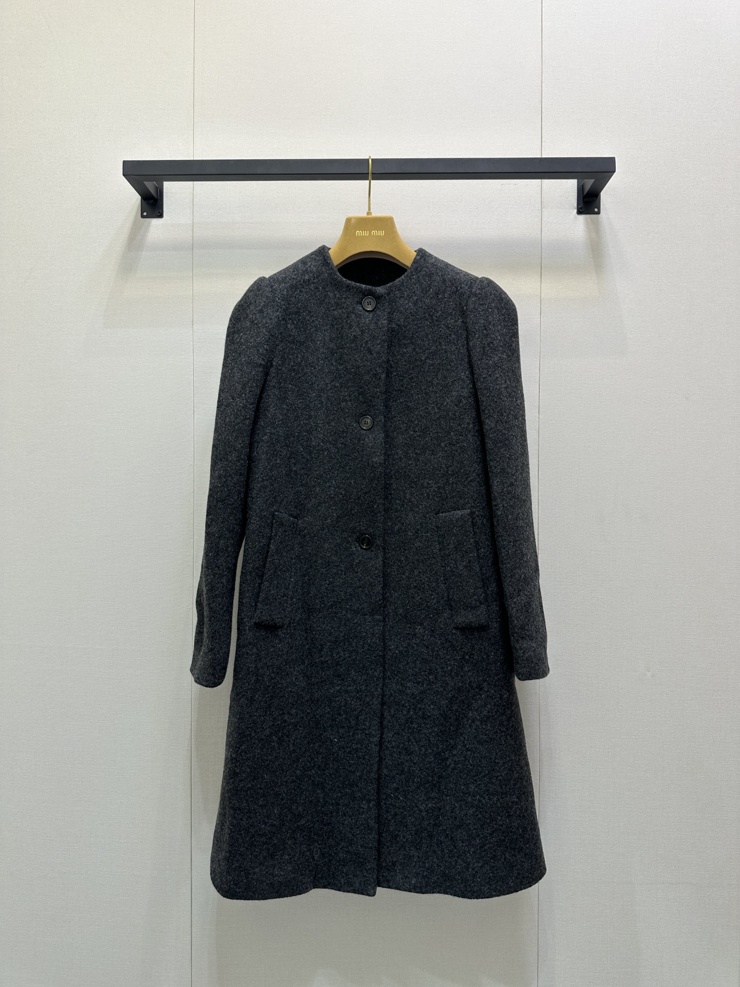 miumiu 미우미우 멜라드 버튼 롱코트 의류