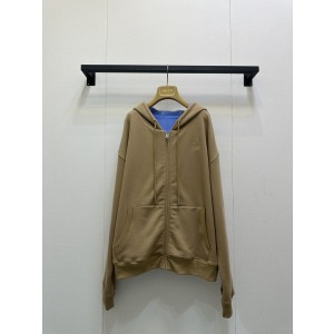 LOEWE 로에베 코튼 소재 루즈핏 지퍼 후드 집업 자켓 의류