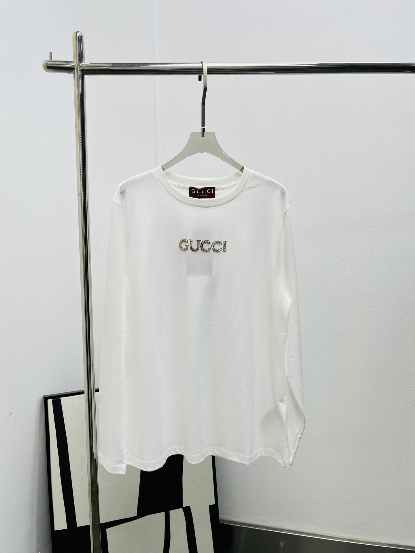 Gucci 구찌 스톤 레터링 롱슬리브 긴팔 티셔츠 의류