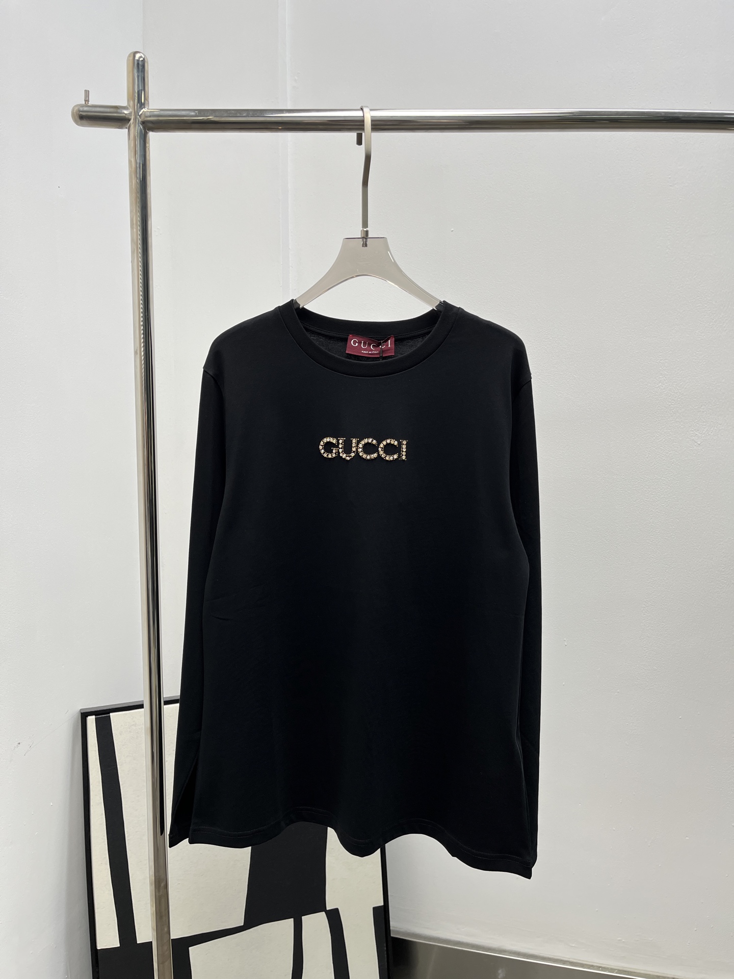 Gucci 구찌 스톤 레터링 롱슬리브 긴팔 티셔츠 의류