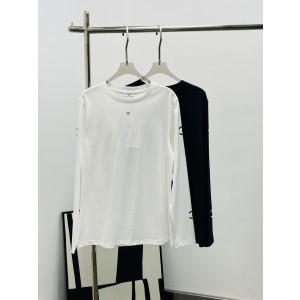 Chanel 샤넬 루즈핏 로고 롱슬리브 긴팔 티셔츠 의류