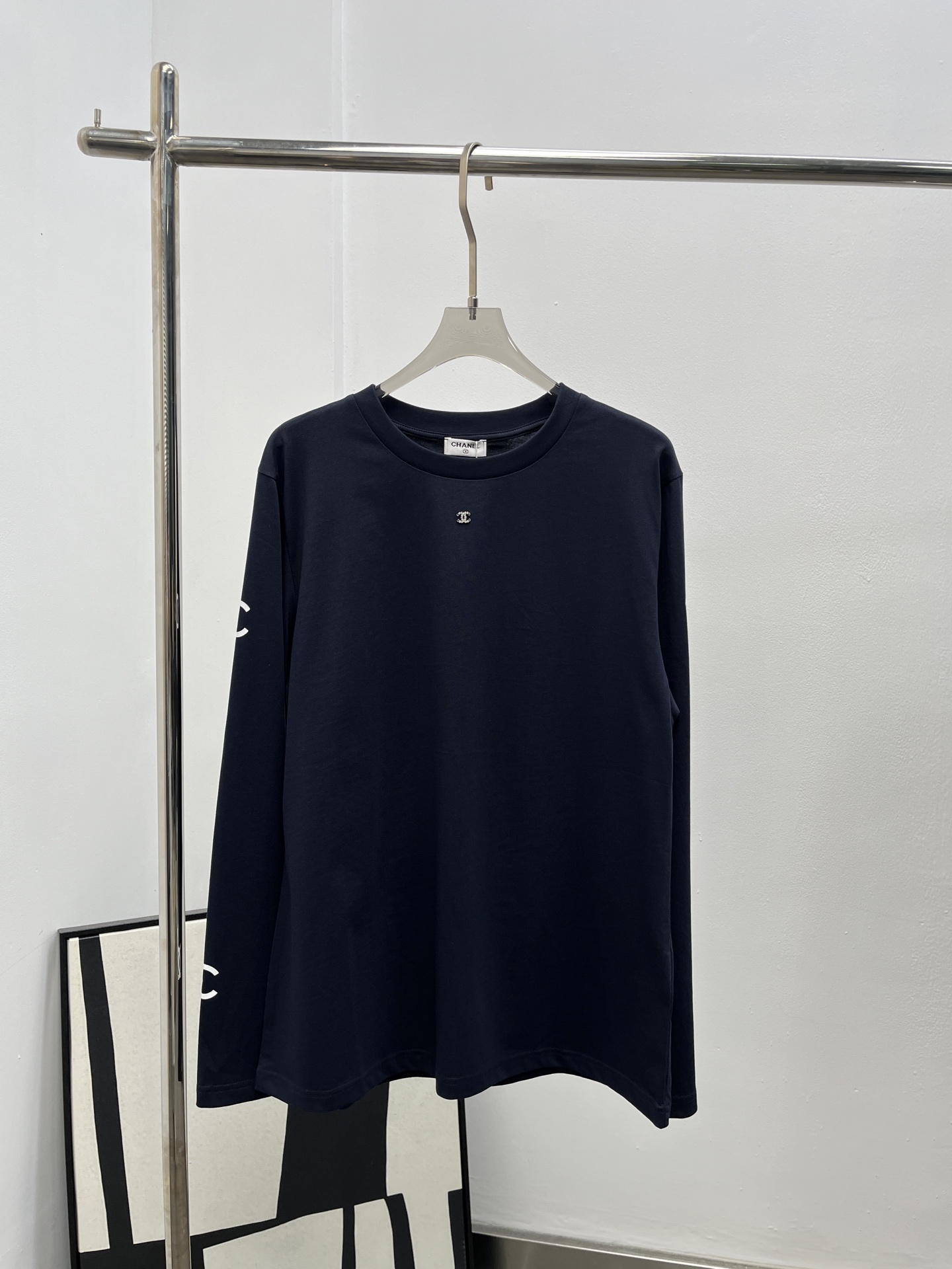 Chanel 샤넬 루즈핏 로고 롱슬리브 긴팔 티셔츠 의류