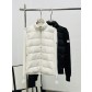 Moncler 몽클레어 몽클레르 니트 후드 배색 다운 자켓 재킷 의류