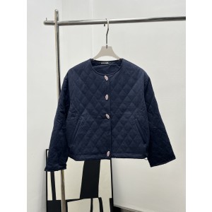 Chanel 샤넬 다이아몬드 퀼팅 라운드넥 자켓 재킷 의류