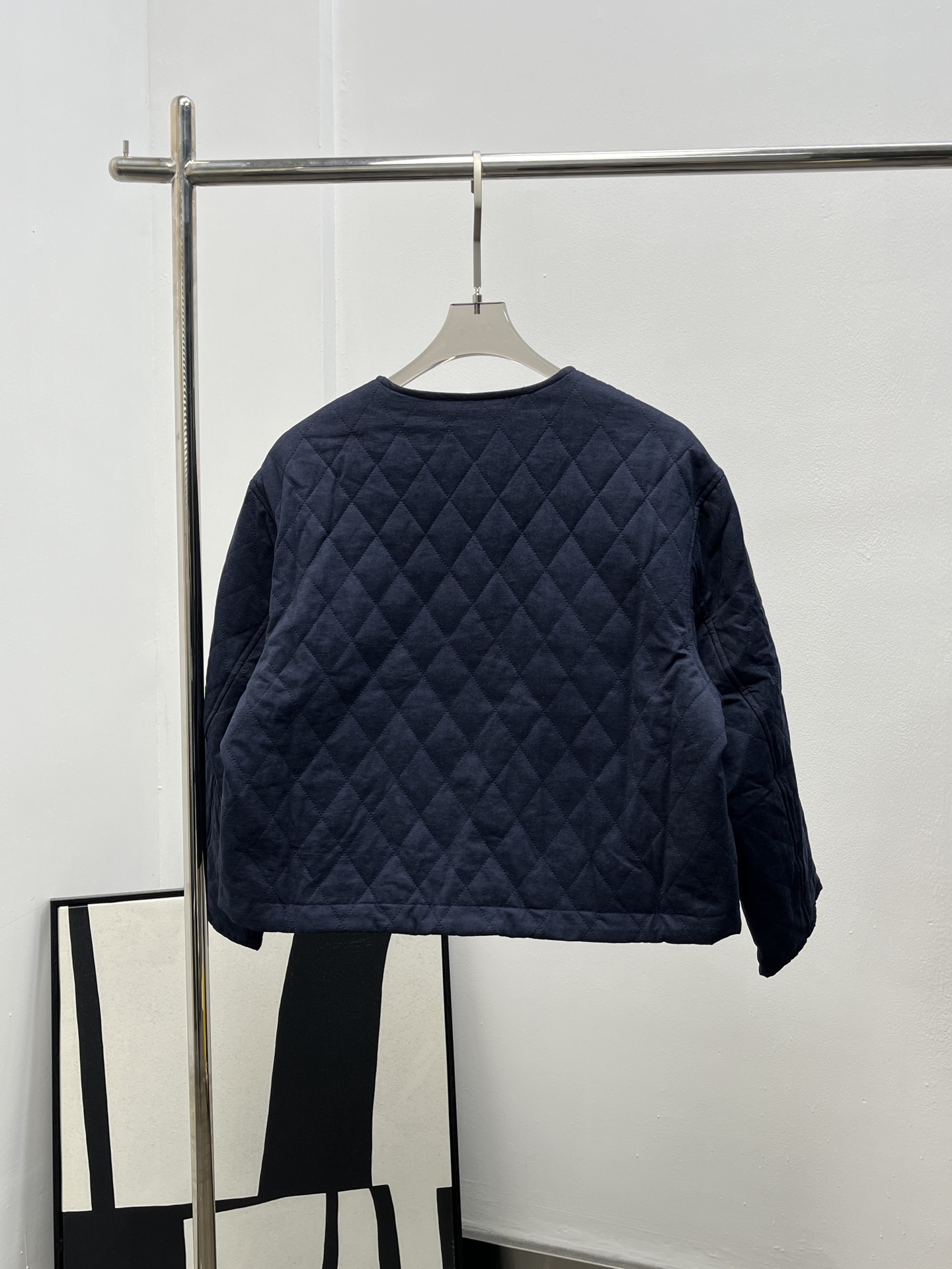 Chanel 샤넬 다이아몬드 퀼팅 라운드넥 자켓 재킷 의류