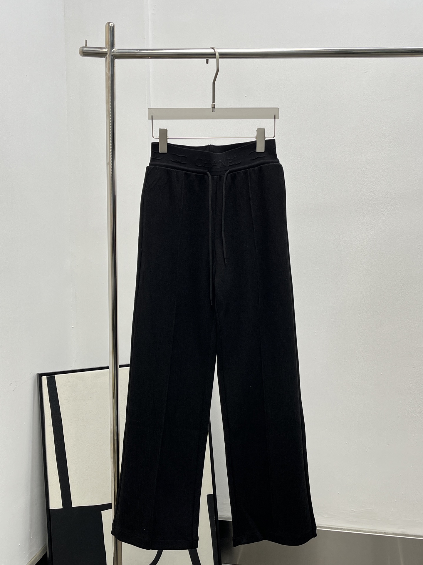 chanel 샤넬 캐주얼 하이웨이스트 와이드 팬츠 바지 의류