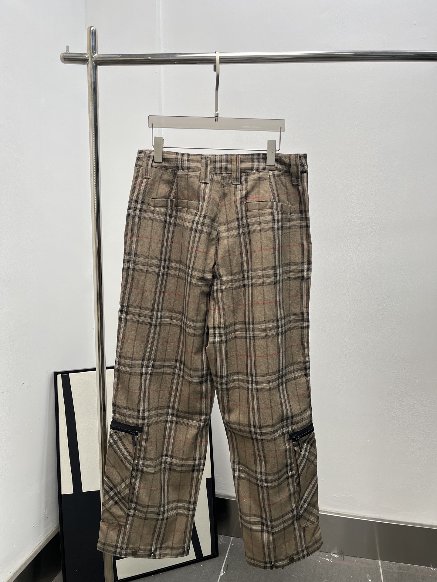 Burberry BBR 버버리 체크 포켓 팬츠 바지 의류