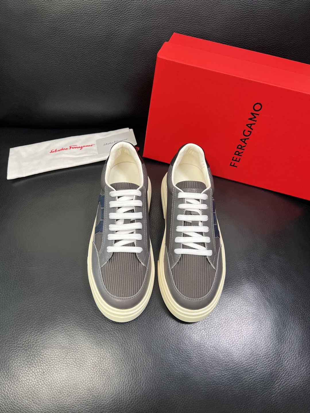 Ferragamo 페라가모 최고급 수제 스니커즈 신발