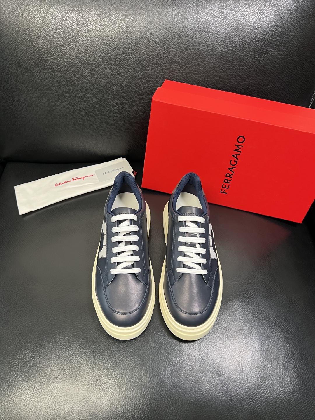 Ferragamo 페라가모 최고급 수제 스니커즈 신발