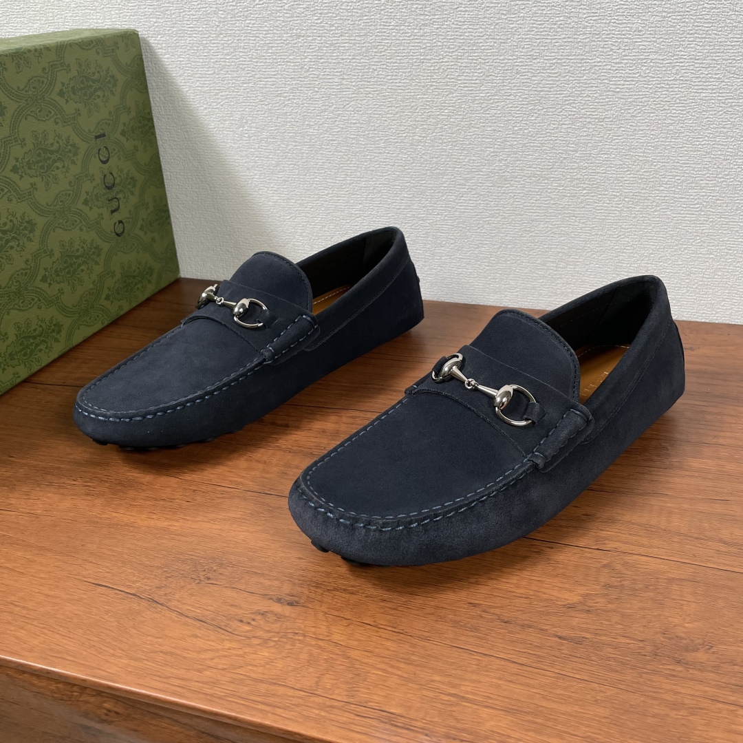 GUCCI 구찌 남성용 홀스빗 드라이빙 슈즈 로퍼 구두 신발