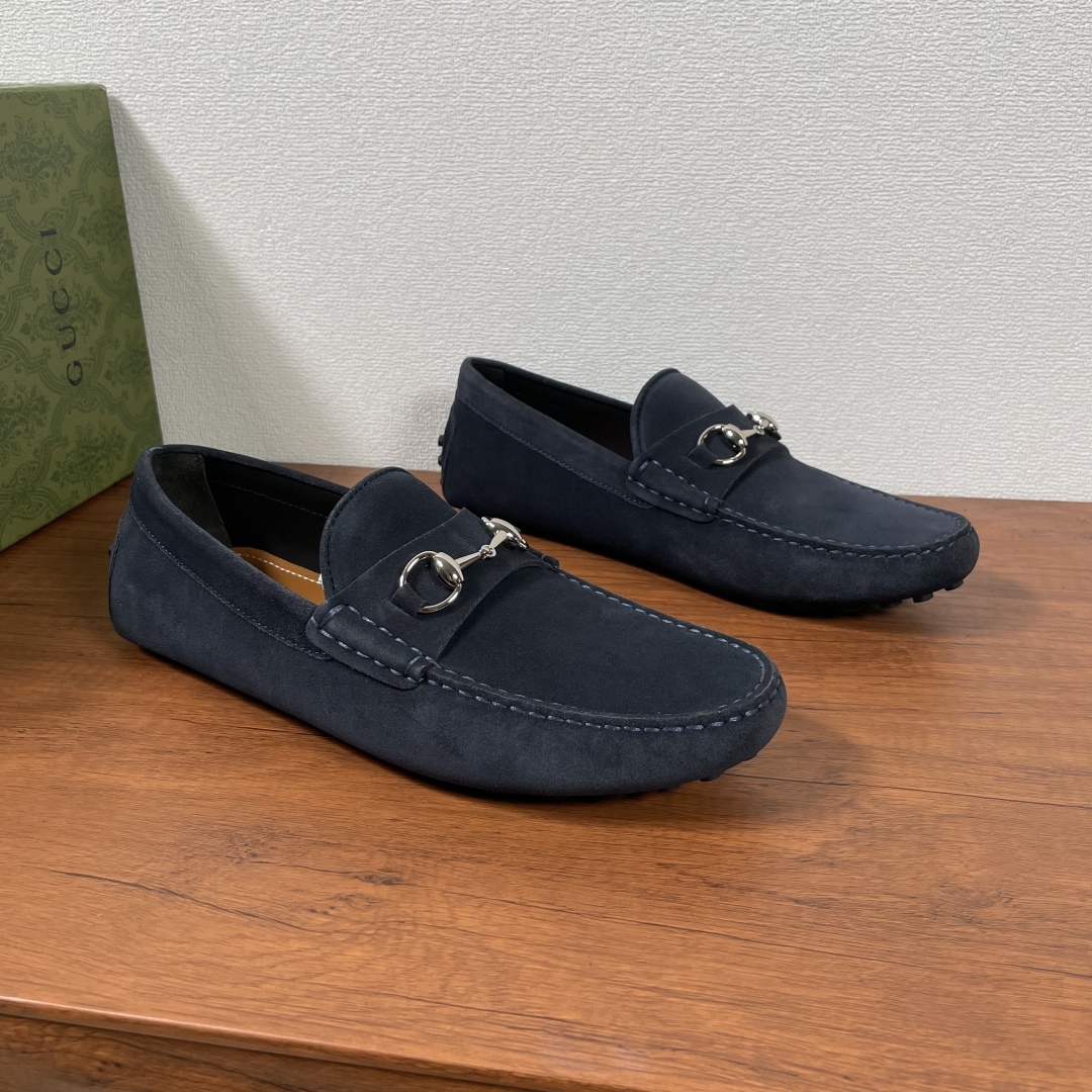 GUCCI 구찌 남성용 홀스빗 드라이빙 슈즈 로퍼 구두 신발